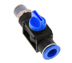 3/2-Wege-Absperr-Handventil 12 mm - R3/8'' Kunststoff/Messing Gewindeseitige Entlüftung