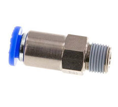 Push-In-Rückschlagventil 6mm & R1/8'' Außengewinde Messing/PBT 0,2-10bar (3-145psi) Gewinde-Schlauch