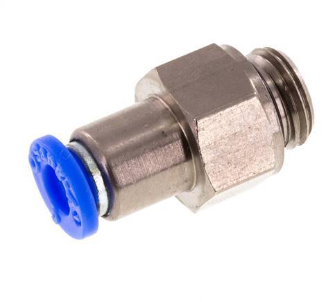 Push-In-Rückschlagventil 6mm & G1/4'' Außengewinde Messing/PBT 0,2-10bar (3-145psi) Gewinde-Schlauch