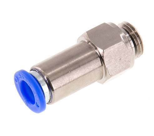 Push-In-Rückschlagventil 8mm & G1/4'' Außengewinde Messing/PBT 0,2-10bar (3-145psi) Gewinde-Schlauch