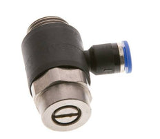Durchflussregelungs-Schalldämpfer Auslasskrümmer 6 mm - G3/8'' Messing/PA 66 Schlitzschraube