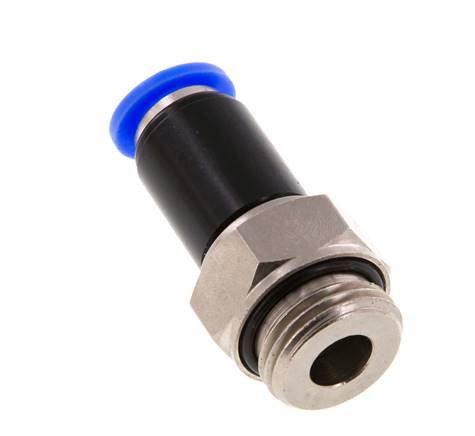 10mm & G1/2'' Drehgelenk Einsteck-Außengewinde Vernickeltes Messing/PBT NBR Drehbar