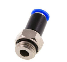 10mm & G1/2'' Drehgelenk Einsteck-Außengewinde Vernickeltes Messing/PBT NBR Drehbar