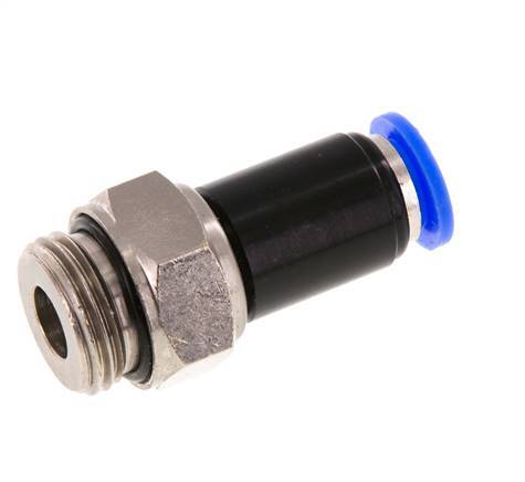 10mm & G1/2'' Drehgelenk Einsteck-Außengewinde Vernickeltes Messing/PBT NBR Drehbar