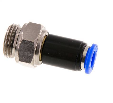 10mm & G1/2'' Drehgelenk Einsteck-Außengewinde Vernickeltes Messing/PBT NBR Drehbar