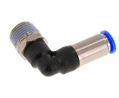 Steckverschraubung 10mm & R1/2'' männlich Selbstsicherndes Winkelstück Messing/PBT 0-10bar (0-145psi)