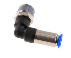 Steckverschraubung 10mm & R1/2'' männlich Selbstsicherndes Winkelstück Messing/PBT 0-10bar (0-145psi)