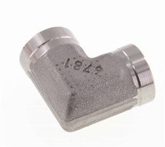90 Grad abgewinkelte Verschraubung G1/4'' Innengewinde Hochdruck-Edelstahl 350bar (4917.5psi) Hydraulisch