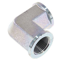 90 Grad abgewinkelte Verschraubung G1'' Innengewinde Hochdruckstahl 160bar (2248.0psi) Hydraulik