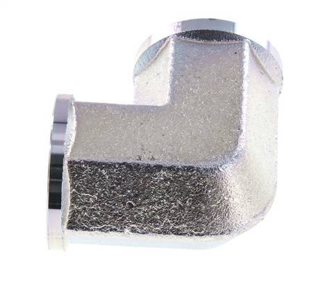 90 Grad abgewinkelte Verschraubung G1'' Innengewinde Hochdruckstahl 160bar (2248.0psi) Hydraulik