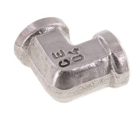 90 Grad abgewinkelte Verschraubung G1/8'' Innengewinde Hochdruck-Edelstahl 350bar (4917.5psi) Hydraulik