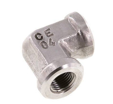 90 Grad abgewinkelte Verschraubung G1/8'' Innengewinde Hochdruck-Edelstahl 350bar (4917.5psi) Hydraulik