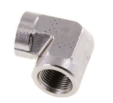 90 Grad abgewinkeltes Anschlussstück G1/2'' Innengewinde Hochdruck-Edelstahl 225bar (3161.25psi) Hydraulisch