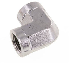 90 Grad abgewinkeltes Anschlussstück G1/2'' Innengewinde Hochdruck-Edelstahl 225bar (3161.25psi) Hydraulisch