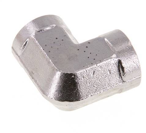90 Grad abgewinkeltes Anschlussstück G1/2'' Innengewinde Hochdruck-Edelstahl 225bar (3161.25psi) Hydraulisch