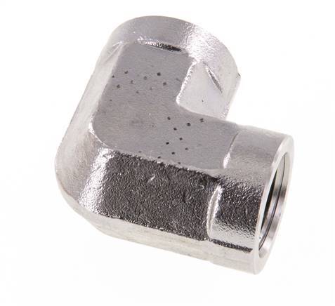 90 Grad abgewinkeltes Anschlussstück G1/2'' Innengewinde Hochdruck-Edelstahl 225bar (3161.25psi) Hydraulisch
