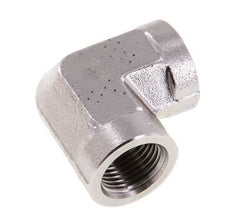 90 Grad abgewinkeltes Anschlussstück G1/2'' Innengewinde Hochdruck-Edelstahl 225bar (3161.25psi) Hydraulisch