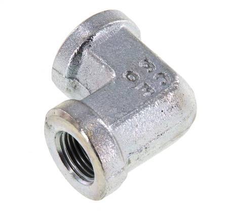 90 Grad abgewinkelte Verschraubung G1/8'' Innengewinde Hochdruckstahl 350bar (4917.5psi) Hydraulik