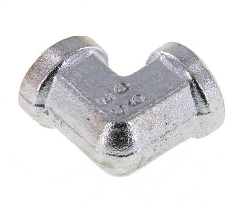 90 Grad abgewinkelte Verschraubung G1/8'' Innengewinde Hochdruckstahl 350bar (4917.5psi) Hydraulik