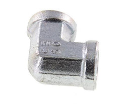 90 Grad abgewinkelte Verschraubung G1/8'' Innengewinde Hochdruckstahl 350bar (4917.5psi) Hydraulik
