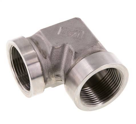 90 Grad abgewinkeltes Fitting G1 1/4'' Innengewinde Hochdruck-Edelstahl 160bar (2248.0psi) Hydraulik