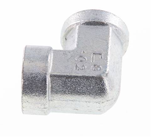 90 Grad abgewinkelte Verschraubung G1/2'' Innengewinde Hochdruck Stahl 225bar (3161.25psi) Hydraulik