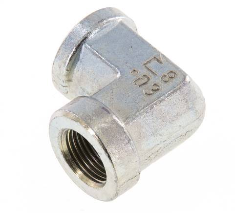 90 Grad abgewinkeltes Anschlussstück G3/8'' Innengewinde Hochdruckstahl 250bar (3512.5psi) Hydraulik