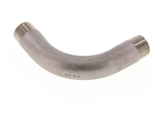90Grad abgewinkeltes Rohr R3/4'' Edelstahl 16bar (224.8psi)