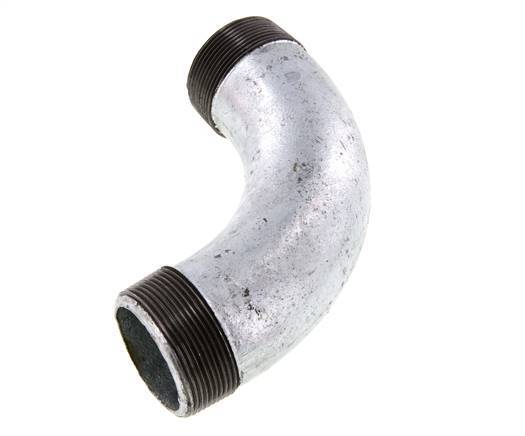 90Grad abgewinkeltes Rohr R2'' Gusseisen 25bar (351.25psi)