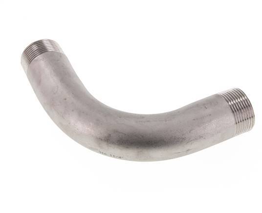 90Grad abgewinkeltes Rohr R1 1/4'' Edelstahl 16bar (224.8psi)
