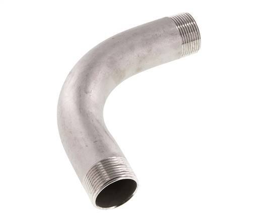 90Grad abgewinkeltes Rohr R1 1/4'' Edelstahl 16bar (224.8psi)