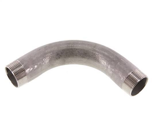 90Grad abgewinkeltes Rohr R1 1/2'' Edelstahl 16bar (224.8psi)