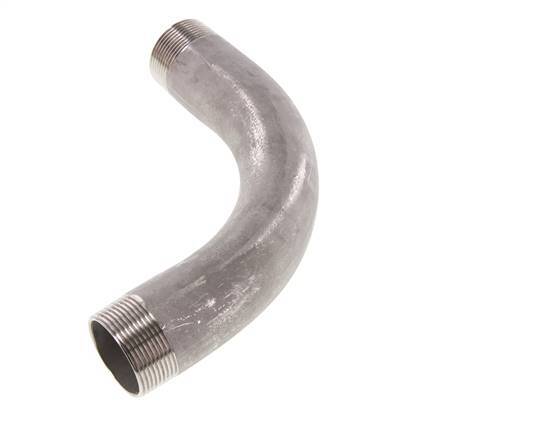 90Grad abgewinkeltes Rohr R1 1/2'' Edelstahl 16bar (224.8psi)