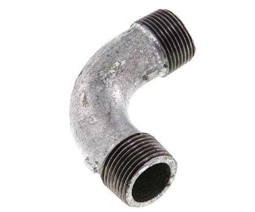 90Grad abgewinkeltes Rohr R1'' Gusseisen 25bar (351.25psi)