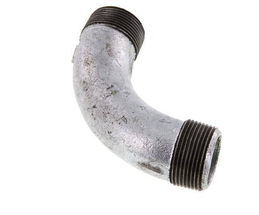 90Grad abgewinkeltes Rohr R1 1/4'' Gusseisen 25bar (351.25psi)