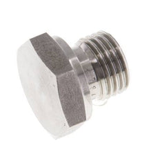 Stopfen G1/4'' Edelstahl mit Außensechskant 60° Konus 575bar (8078.75psi) Hydraulisch