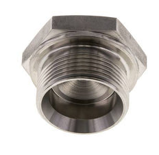 Stecker G1 1/4'' Edelstahl mit Außensechskant 60° Konus 150bar (2107.5psi) Hydraulisch