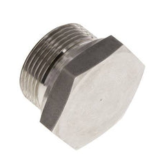 Stecker G1 1/4'' Edelstahl mit Außensechskant 60° Konus 150bar (2107.5psi) Hydraulisch