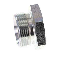 Stecker G1 1/4'' Stahl mit Außensechskant 60° Konus 150bar (2107.5psi) Hydraulisch