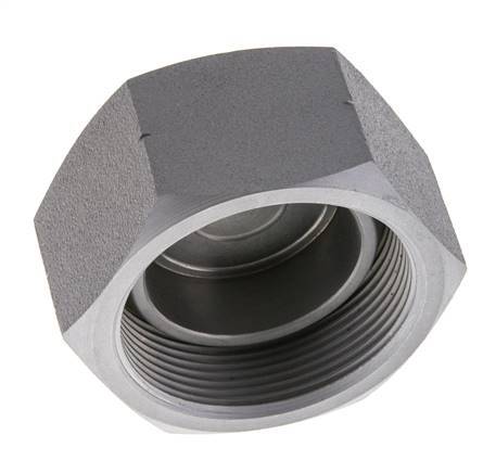 End Cap G2'' Steel with External Hex 60° cone 75bar (1053.75psi) Hydraulic