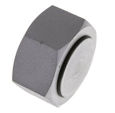 End Cap G2'' Steel with External Hex 60° cone 75bar (1053.75psi) Hydraulic
