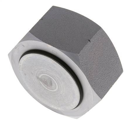 End Cap G2'' Steel with External Hex 60° cone 75bar (1053.75psi) Hydraulic