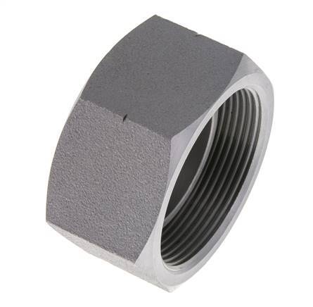 End Cap G2'' Steel with External Hex 60° cone 75bar (1053.75psi) Hydraulic