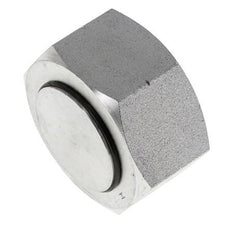 End Cap G1 1/4'' Steel with External Hex 60° cone 150bar (2107.5psi) Hydraulic
