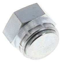 End Cap G3/4'' Steel with External Hex 60° cone 175bar (2458.75psi) Hydraulic