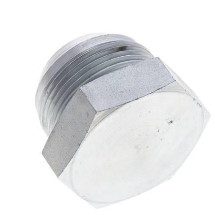 JIC-Stecker UN 1-5/8''-12 Stahl 140bar (1967.0psi)