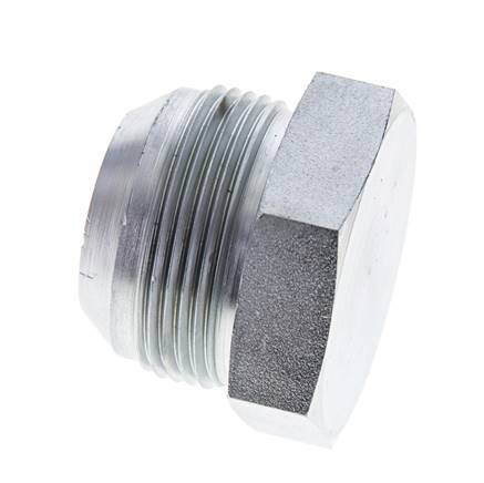 JIC-Stecker UN 1-5/8''-12 Stahl 140bar (1967.0psi)