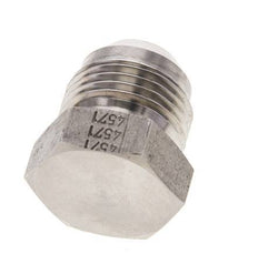 JIC-Stecker UNF 7/8''-14 Edelstahl 210bar (2950.5psi)