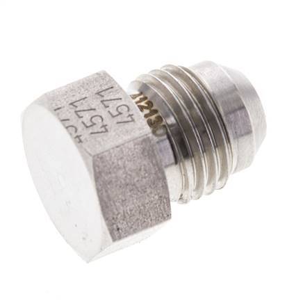 JIC-Stecker UNF 9/16INCH-18 Edelstahl 275bar (3863.75psi)