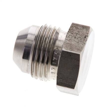 JIC-Stecker UNF 3/4INCH-16 Edelstahl 275bar (3863.75psi)